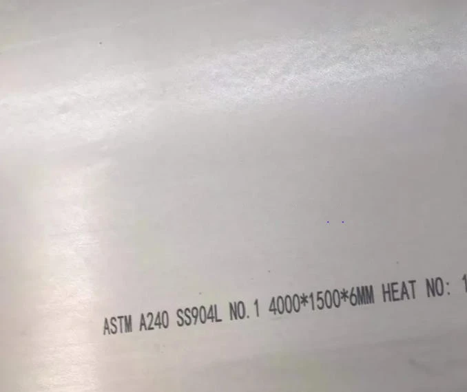 904L Stainless Steel Hot-Rolled Plate 904L Stainless Steel Hot-Rolled Plate